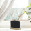 Raindrops Double-Sided Mini Chalkboard Signs Black 6pcs 3.9x2.9x0.9in 6