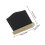 Raindrops Double-Sided Mini Chalkboard Signs Black 6pcs 3.9x2.9x0.9in 2