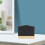 Raindrops Double-Sided Mini Chalkboard Signs Black 6pcs 3.9x2.9x0.9in 5
