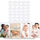 100Pcs Water Absorbent Nursing Breast Pads For Breastfeeding 6