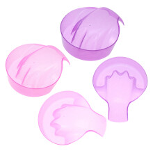 4Pcs Nail Soaking Bowl For Manicure And Gel Polish Removal