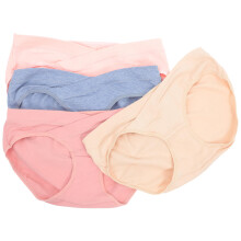 4pcs Safe For Cotton Maternity Briefs For Women Nursing