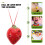 1 Set Ceramic 6 Hole Strawberry Shaped Ocarina Wind Instrument 7