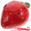 1 Set Ceramic 6 Hole Strawberry Shaped Ocarina Wind Instrument 4