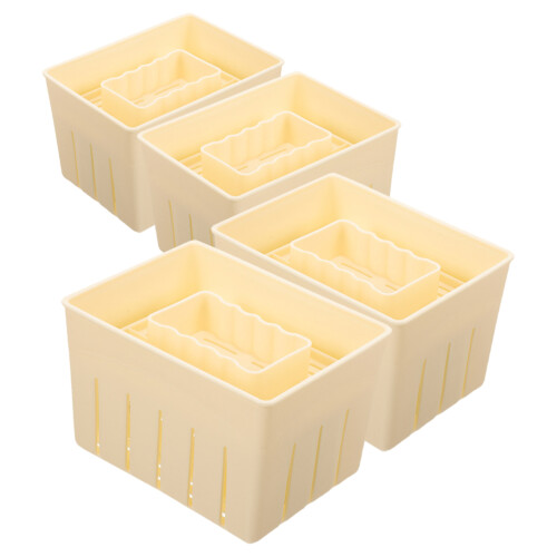 4 Unidades Prensa Para Tofu E Queijo Com Molde Fabricante