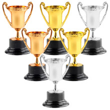 6 Unidades De Taças De Troféu Plástico Para Festa Recompensas