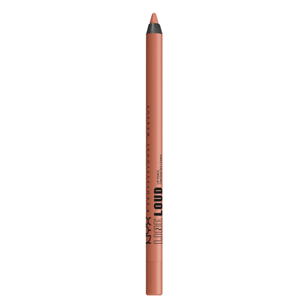 Photos - Lipstick & Lip Gloss NYX PROFESSIONAL MAKEUP Line Loud Lip Liner Longwear and Pigmented Lip Pencil with Jojoba Oil Vitamin E - Daring Damsel (Lig 
