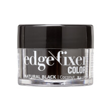 KISS COLOURS & CARE Color Edge Fixer 1,01 oz. (30 ml) Utazsi mret - Termszetes fekete elrejti a szrkt s kitlti a hajszlakat Hidratl, pelyhe