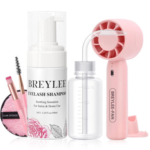 Breylee 100 ml vipper shampoo til pisketagter til vipper vipper til vipper.