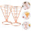 3Stk Frites Standhalter Aus Draht Snack Display 3