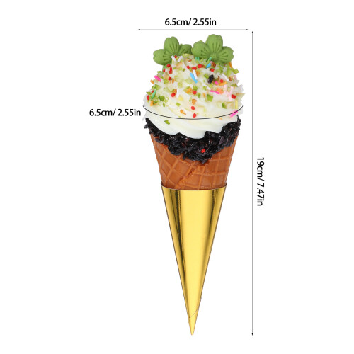 Eiswaffel Requisite Simuliertes Dessertladen 1