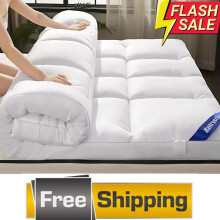 (DOUBLE) Hotel Quality Mattress Topper 10cm/4inch EXTRA thick Topper | Quyck Bedding Store | SAME DAY DISPATCH