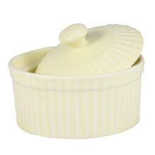 Backschale Hitzebeständig Mit Deckel Für Dessert Pudding