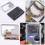 2Stk Handlupe Mit LED-Licht Zum 8