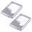 2Stk Handlupe Mit LED-Licht Zum 5
