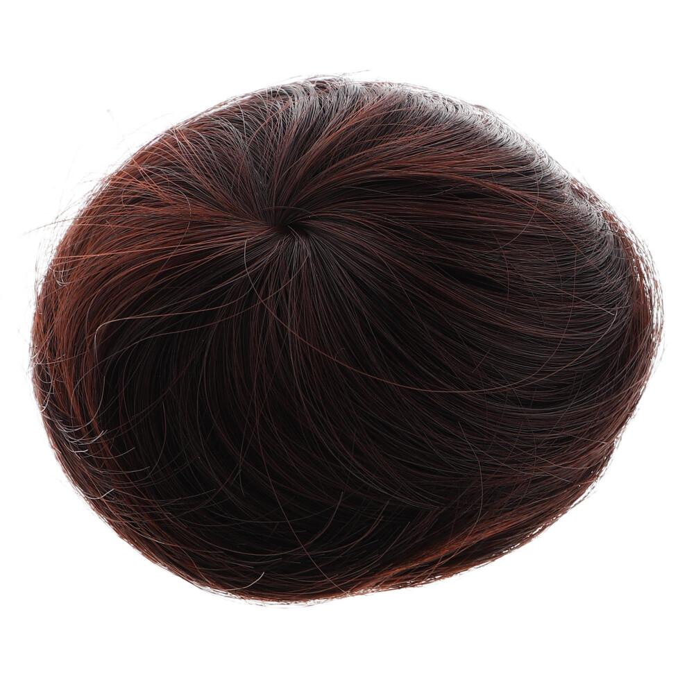 Solustre Unisex Donut Bun Wig Hairpiece Tool For Bridal Hanfu Updo Hairstyles