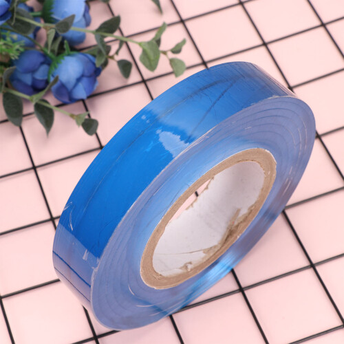 1Roll 200M Self-Adhesive Stretch Wrap Film Clear Blue 2