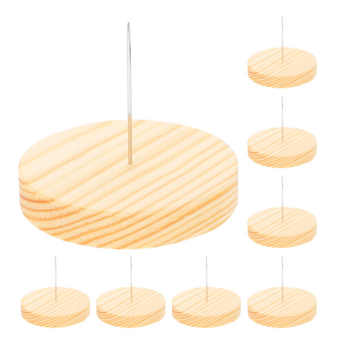 8Pcs Crochet Dolls Display Stand Single Metal Needle Holder Support 2