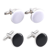 2 Pairs Alloy French Style Shirt Buttons Durable Cuff Studs