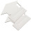 2Pcs Blank Graduation Cap Diy Note Cards With Lip Balm Pouches 1