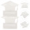 2Pcs Blank Graduation Cap Diy Note Cards With Lip Balm Pouches 9