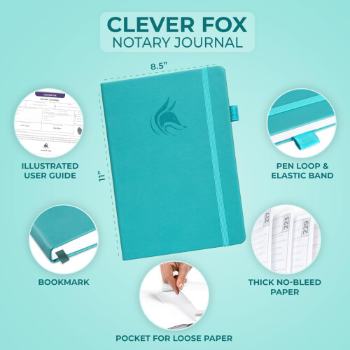 Journal notarial Clever Fox - Journal notarial des actes notariés - H 1