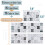 Mr. Pen- Bible Tabs 75 Tabs Tema grigio Tabs laminated Bible per donne 2