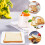 2Pcs Durable Simulated Bread Toast Model For Kitchen Photography Decor 11