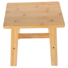 Sgabello Sgabello Piccolo Antiscivolo Per Bagno In Bamboo