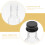 24 Mini Garrafas Plásticas 25 Ml Com Tampas Alumínio Para 6
