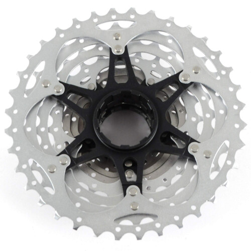 Shimano Shimano CS-M771 XT Κασέτα Ποδηλάτου (10 Ταχυτήτων, 11/36T, Ασημί) 2