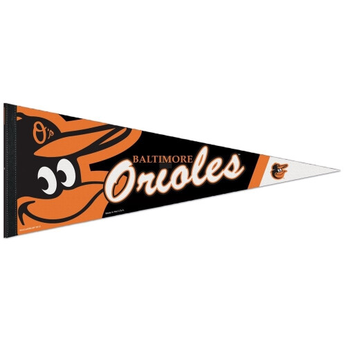 Baltimore Orioles Pennant 12x30 Premium Style - Commande sp   ciale