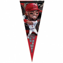 Los Angeles Angels Pennant 12x30 Style Premium Albert Pujols Design Co