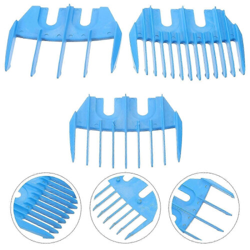 Sheep shearing guide, 3 pieces, plastic clipper guide accessory, cutting guide, shearing guide 2