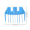 Sheep shearing guide, 3 pieces, plastic clipper guide accessory, cutting guide, shearing guide 2