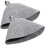 8 Pcs Felt Sauna Hat Thickened Comfortable Lightweight Bathing Cap 9