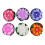 6 Pièces Flottantes Led Lotus Pour Étang 6