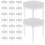 300Pcs Disposable Pizza Stand Tripod Stack Protector For Takeaway 1