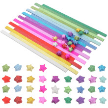 720 Sheets Glitter Origami Paper For Star Making And Handcraft