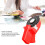 Mini Portable Embossing Label Maker - Red, Handheld, DIY Craft Tool 4