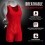 Matman Edge Wrestling Singlet Men Boys Spandex Weightlifting Solid Col 4