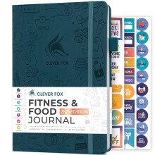 Clever Fox Fitness & Food Journal - Nutrition & Workout Planner for Wo