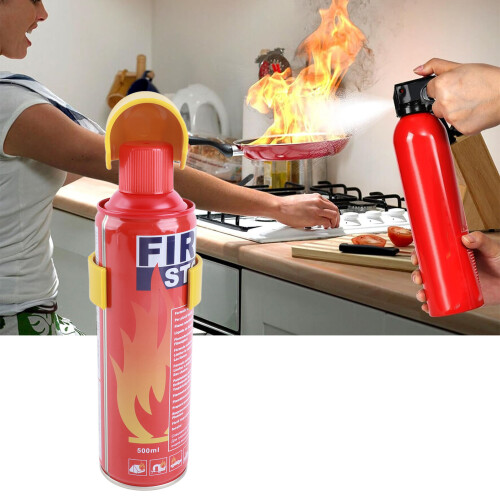 Efficient 500ml Foam Fire Extinguishers 3-Pack for Home and Car Use 2