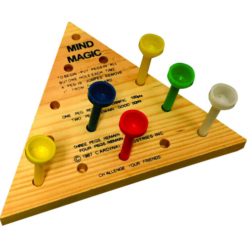 Solid Wood Brain Teasers - 7 Different Brain Busters 2