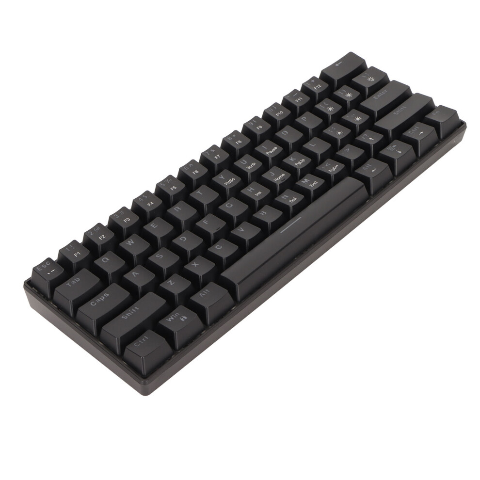 61-Key Mechanical Gaming Keyboard, Compact 60% With Switch In Blue/Black 8791351828048