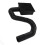 Low Profile Downspout Extender Flexible Pipe Catch Basin 4 Feet Black 9