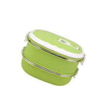 1Stück Lunchbox Zweilagiger Thermobehälter Für Lebensmittel