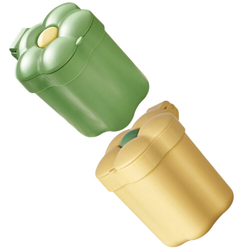 8 Tischmüllbehälter Blumenform Mini Mülleimer 1