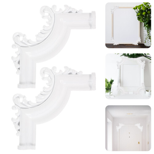 4 Pcs Ceiling Molding Corners For Indoor Decorative Use 2