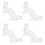 4 Pcs Ceiling Molding Corners For Indoor Decorative Use 6